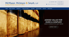 Desktop Screenshot of mmslawyers.com