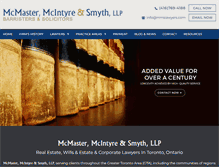 Tablet Screenshot of mmslawyers.com